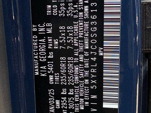 New 2025 Kia Sorento S w/ Panoramic Sunroof Package image 24