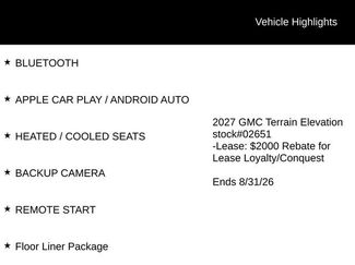New 2027 GMC Terrain Denali w/ LPO, Floor Liner Package AWD/4WD video 2