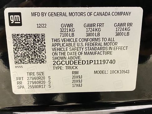 Certified 2023 Chevrolet Silverado 1500 RST w/ Convenience Package II AWD/4WD image 33