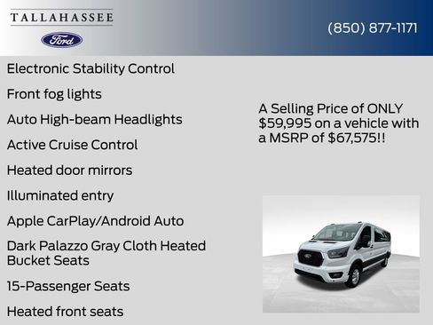 New 2026 Ford Transit 350 XLT image 24