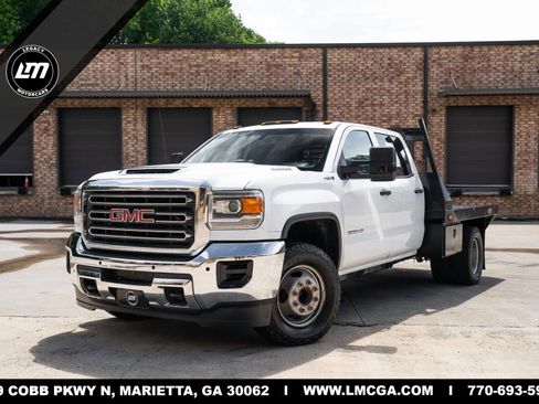 Used 2019 GMC Sierra 3500 4x4 Crew Cab w/ Sierra Convenience Package image 1