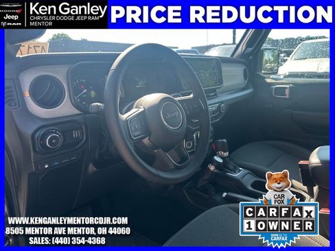 Certified 2025 Jeep Wrangler Unlimited Sport S 4xe AWD/4WD image 18