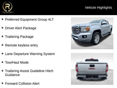 Used 2018 GMC Canyon SLT w/ Driver Alert Package AWD/4WD image 9