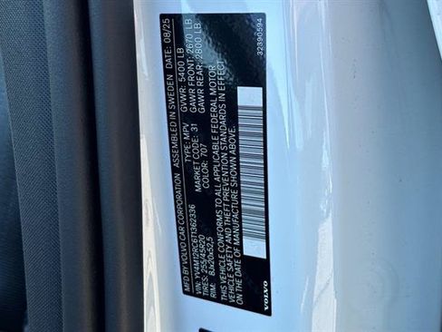 Used 2026 Volvo XC60 B5 Plus w/ Protection Package Premier AWD/4WD image 34