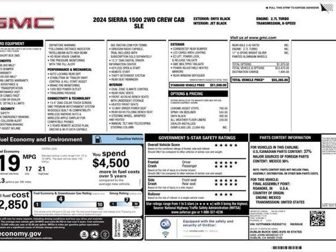 Used 2024 GMC Sierra 1500 SLE image 4