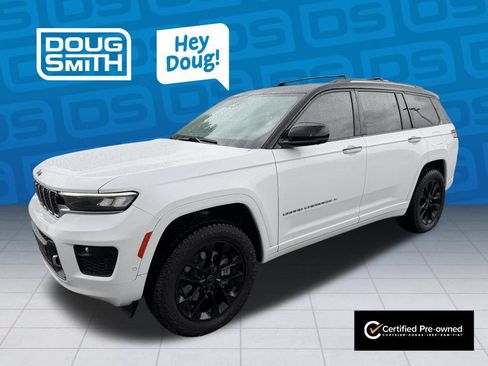 Used 2021 Jeep Grand Cherokee L Overland w/ Advanced Protech Group III AWD/4WD image 1