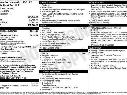 New 2026 Chevrolet Silverado 1500 LTZ w/ LTZ Premium Package image 11