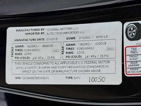 Used 2019 Cadillac Escalade ESV Platinum AWD/4WD image 36