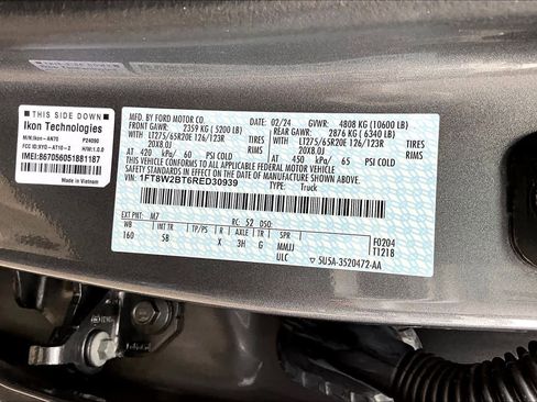 Certified 2024 Ford F250 Lariat w/ Lariat Ultimate Package AWD/4WD image 34