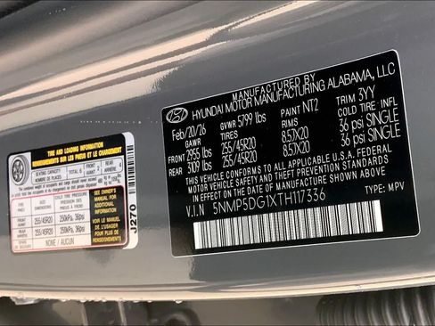 Used 2026 Hyundai Santa Fe Calligraphy AWD/4WD image 33