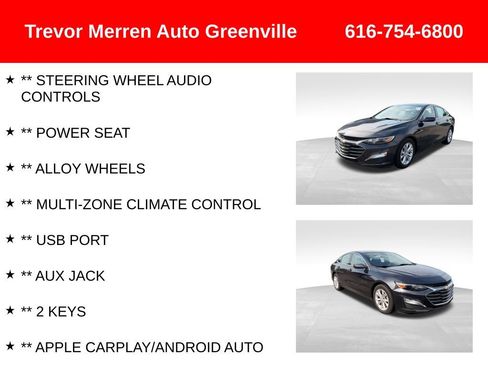 Used 2023 Chevrolet Malibu LT w/ LPO, Floor Liner Package FWD image 13
