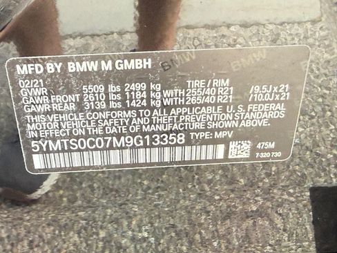 Used 2021 BMW X3 M w/ Competition Package AWD/4WD image 26