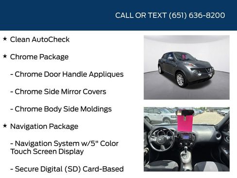 Used 2013 Nissan Juke SV w/ Chrome Pkg FWD image 5
