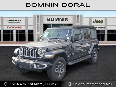 Used 2024 Jeep Wrangler Sahara w/ Safety Group image 1