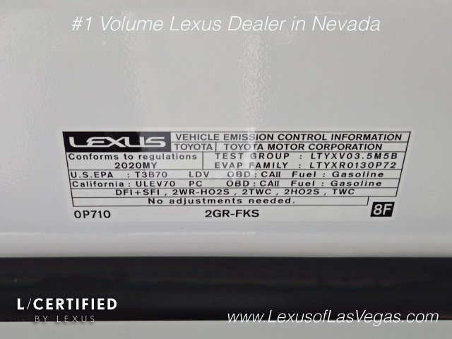 Used 2020 Lexus ES 350 w/ Premium Package FWD image 27