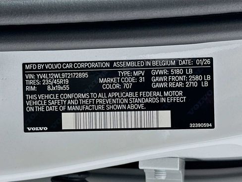 New 2026 Volvo V60 B5 Cross Country Ultra w/ Climate Package image 30