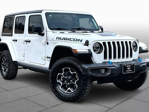 Used 2022 Jeep Wrangler Unlimited Rubicon 4xe w/ Cold Weather Group image 3