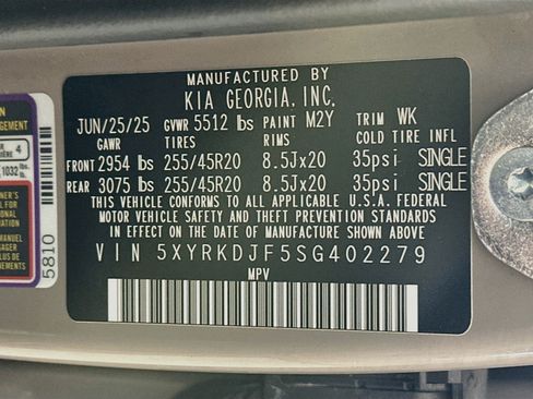 Used 2025 Kia Sorento SX Prestige AWD/4WD image 33
