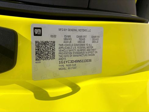 Used 2022 Chevrolet Corvette 3LT image 28