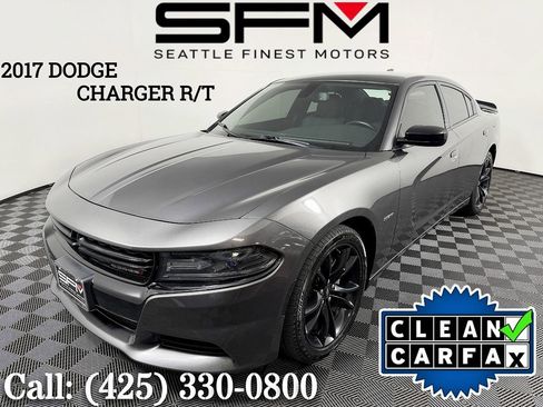 Used 2017 Dodge Charger R/T w/ Blacktop Package RWD image 1