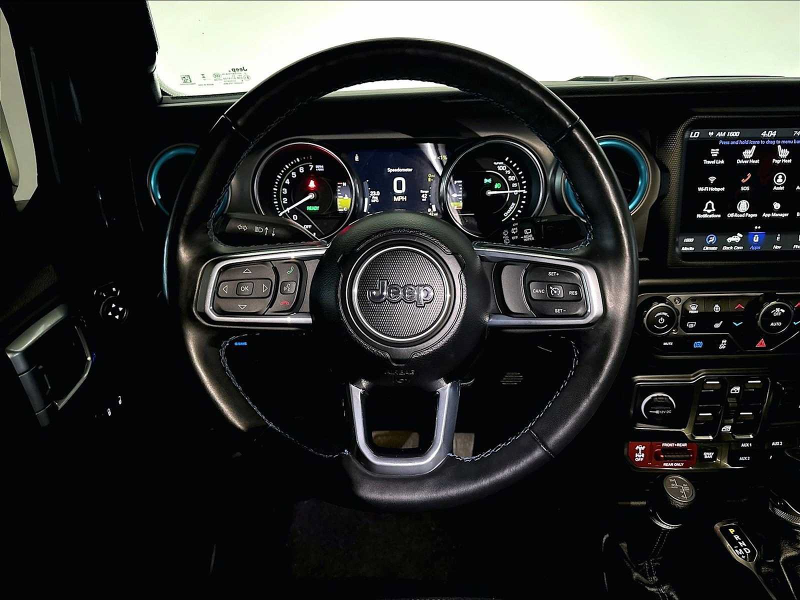 Used 2023 Jeep Wrangler Unlimited Rubicon 4xe w/ Cold Weather Group AWD/4WD image 18
