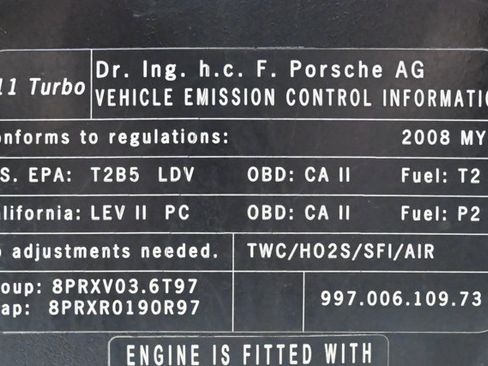 Used 2008 Porsche 911 Turbo AWD/4WD image 53