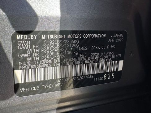 Used 2022 Mitsubishi Outlander SE FWD image 25