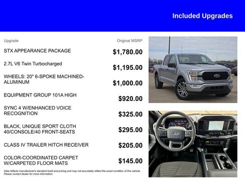 Used 2021 Ford F150 XL w/ STX Appearance Package image 5