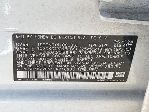 Used 2025 Honda HR-V Sport image 15