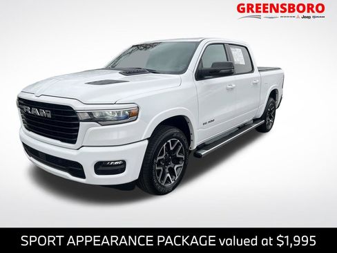 Used 2025 RAM 1500 Laramie w/ Sport Appearance Package image 1