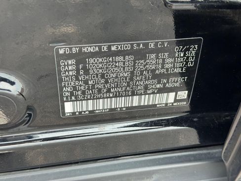 Certified 2024 Honda HR-V Sport image 26