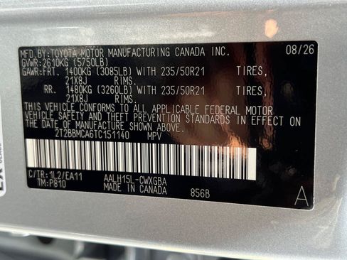 New 2026 Lexus RX 350h w/ Convenience Package AWD/4WD image 26
