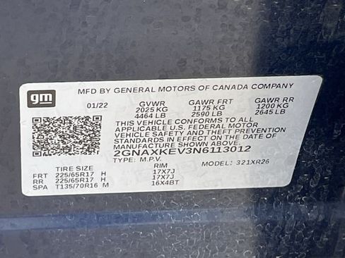 Used 2022 Chevrolet Equinox LT FWD image 29