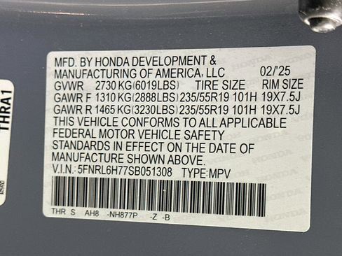 Used 2025 Honda Odyssey Sport-L image 12