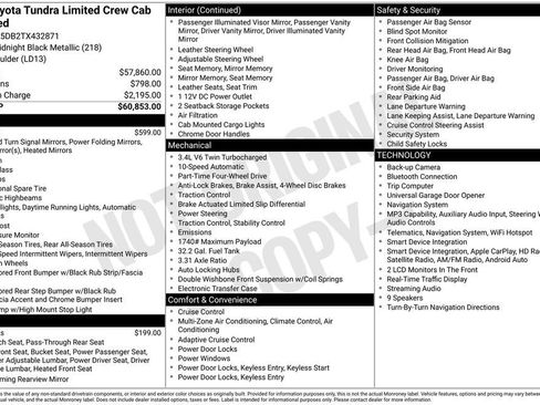 New 2026 Toyota Tundra Limited AWD/4WD image 6
