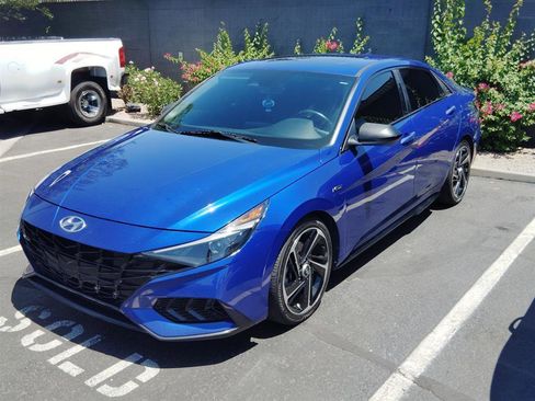 Used 2021 Hyundai Elantra N Line FWD image 1