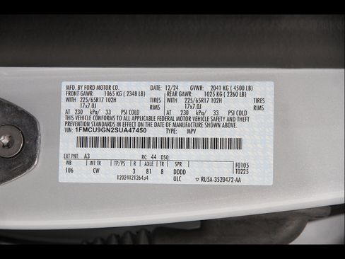 Used 2025 Ford Escape Active w/ Cold Weather Package AWD/4WD image 22