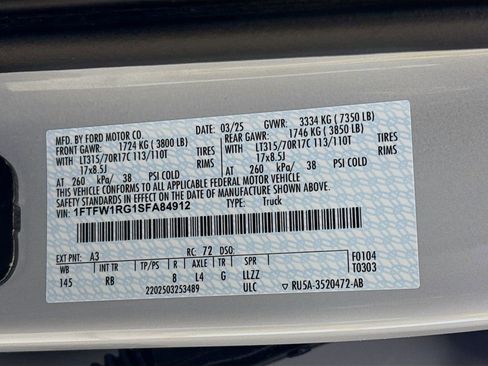 Used 2025 Ford F150 Raptor image 37