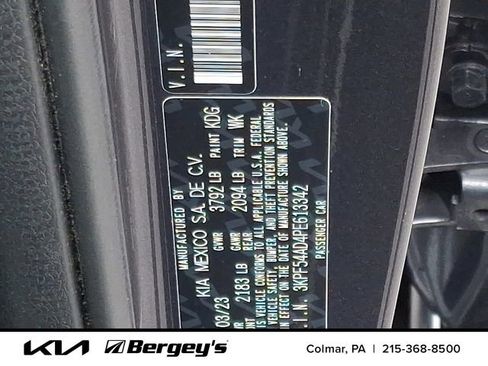 Certified 2023 Kia Forte GT-Line w/ GT-Line Premium Package FWD image 31