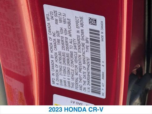 Certified 2023 Honda CR-V EX image 26
