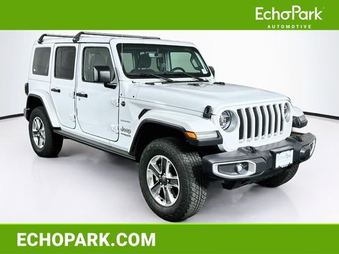 Used 2020 Jeep Wrangler Unlimited Sahara AWD/4WD image 1