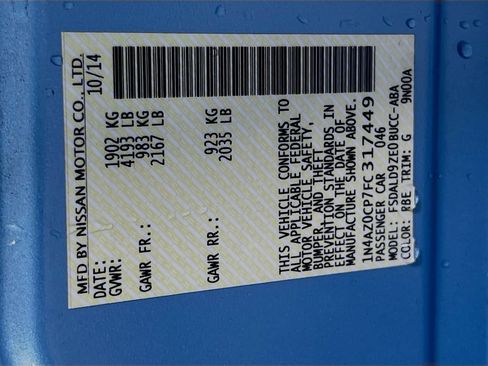 Used 2015 Nissan Leaf SV w/ LED & Quick Charge Package FWD image 13