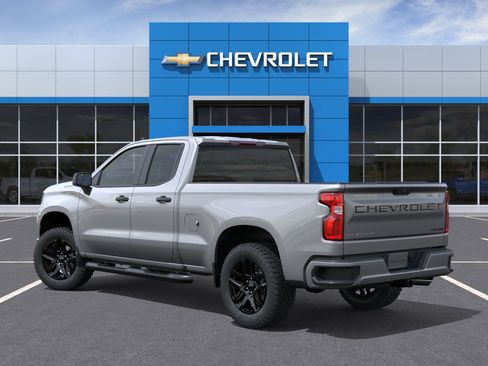 New 2026 Chevrolet Silverado 1500 Custom w/ Turbomax Blackout Package RWD image 4