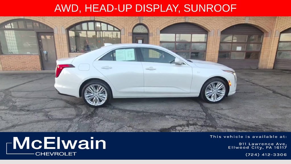 Used 2024 Cadillac CT4 Premium Luxury w/ Technology Package AWD/4WD image 2