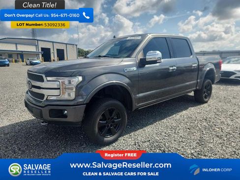 Used 2018 Ford F150 Platinum w/ Equipment Group 701A Luxury AWD/4WD image 1