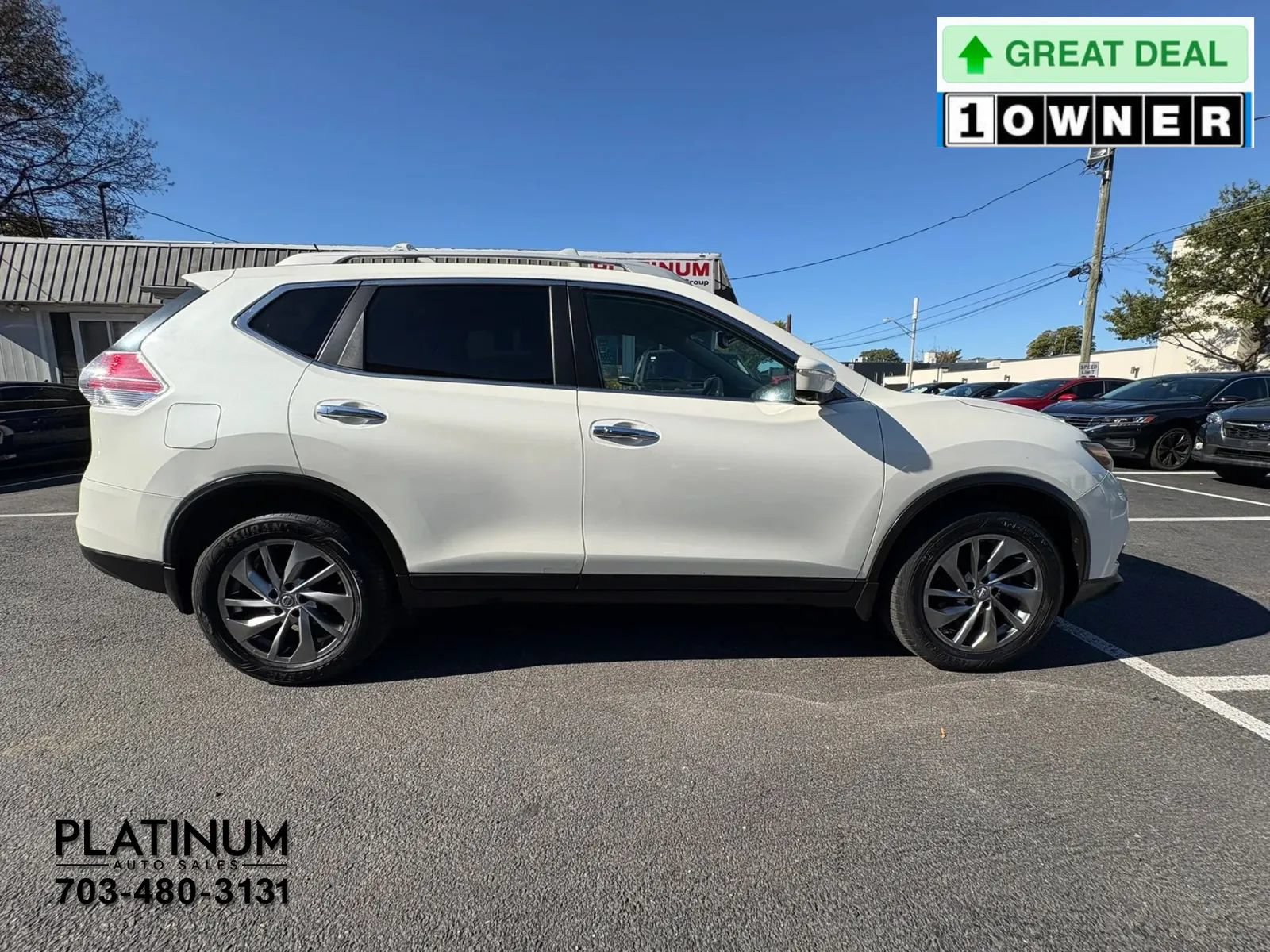 Used 2015 Nissan Rogue SL AWD/4WD image 2