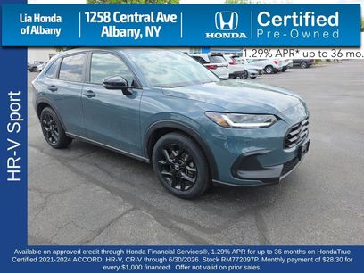 Certified 2024 Honda HR-V Sport