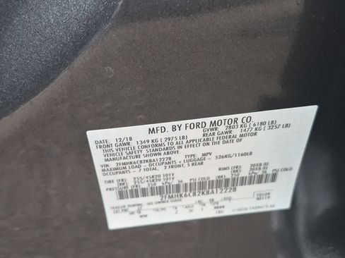 Used 2019 Ford Flex SEL w/ Equipment Group 202A AWD/4WD image 36
