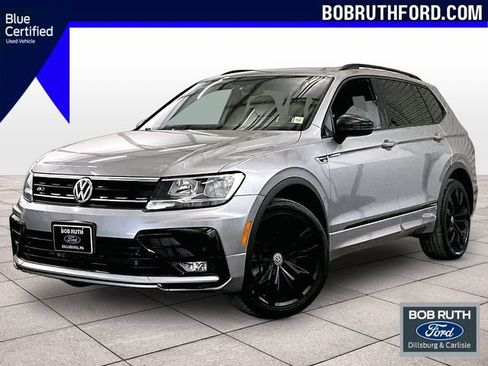Used 2021 Volkswagen Tiguan SE R-Line w/ 3rd Row Seat Package AWD/4WD image 1