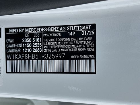 New 2026 Mercedes-Benz C 43 AMG 4MATIC Sedan image 34